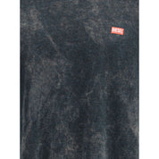 Diesel Black Cotton T-Shirt