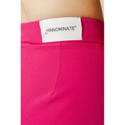 Hinnominate Pink Polyester Bermuda Shorts