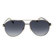 Hugo Boss Gold Acetate & Metal Sunglasses