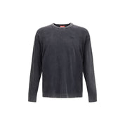 Diesel Gray Cotton Sweatshirt