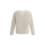 ZEGNA Cream Cashmere Cashmere Sweater
