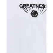Philipp Plein White Cotton T-Shirt