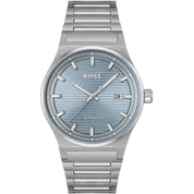 Hugo Boss Gray Stainless Steel Dress Watch