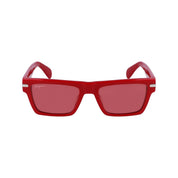Ferragamo Red Acetate Sunglasses