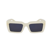 Ferragamo Gray Acetate Sunglasses