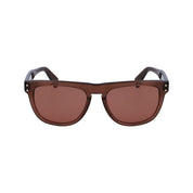 Ferragamo Brown Acetate Sunglasses