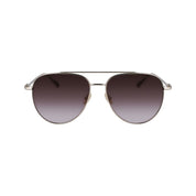 Ferragamo Gold Metal Sunglasses