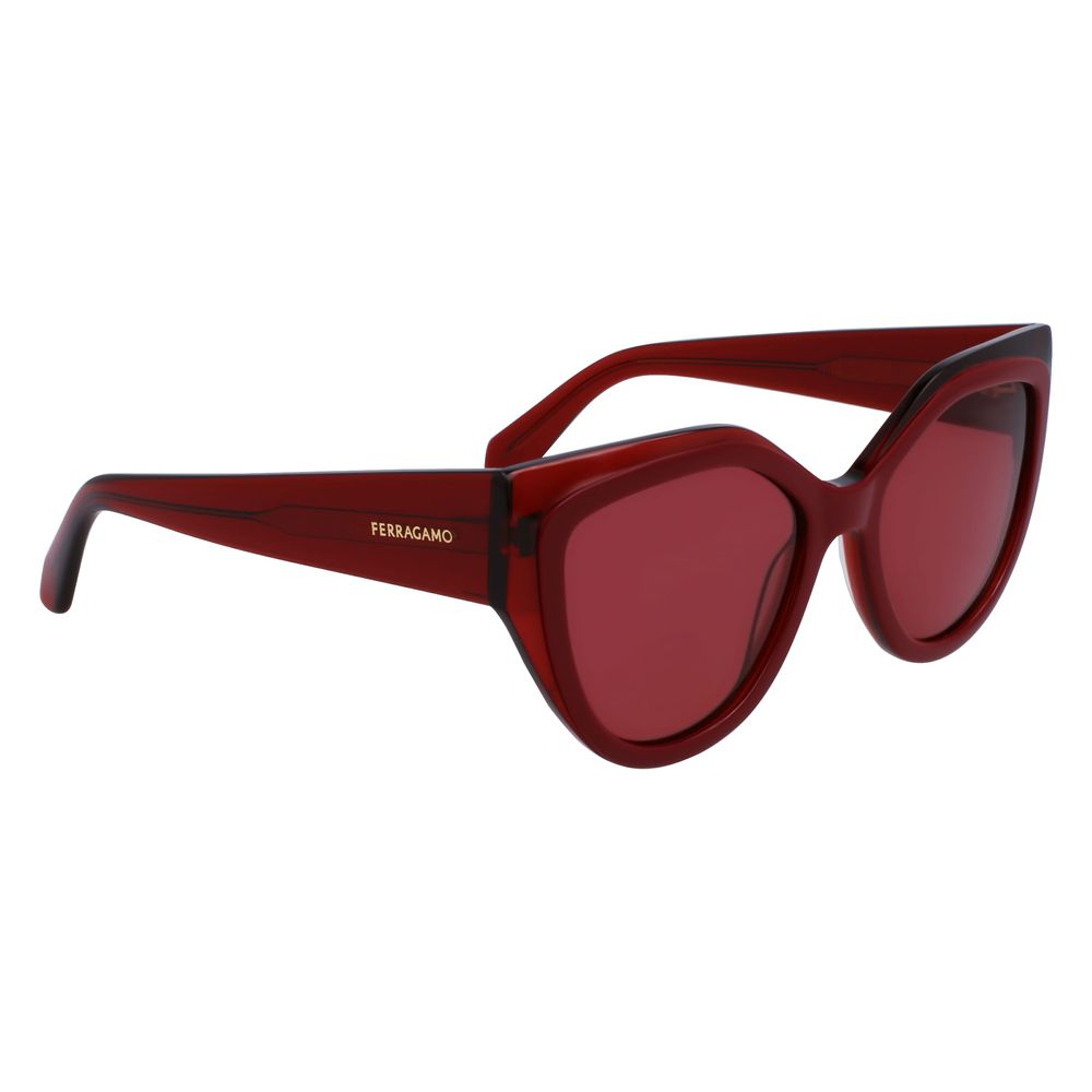 Ferragamo Multicolor Acetate Sunglasses