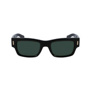 Ferragamo Black Acetate Sunglasses