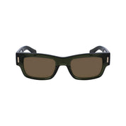 Ferragamo Brown Acetate Sunglasses