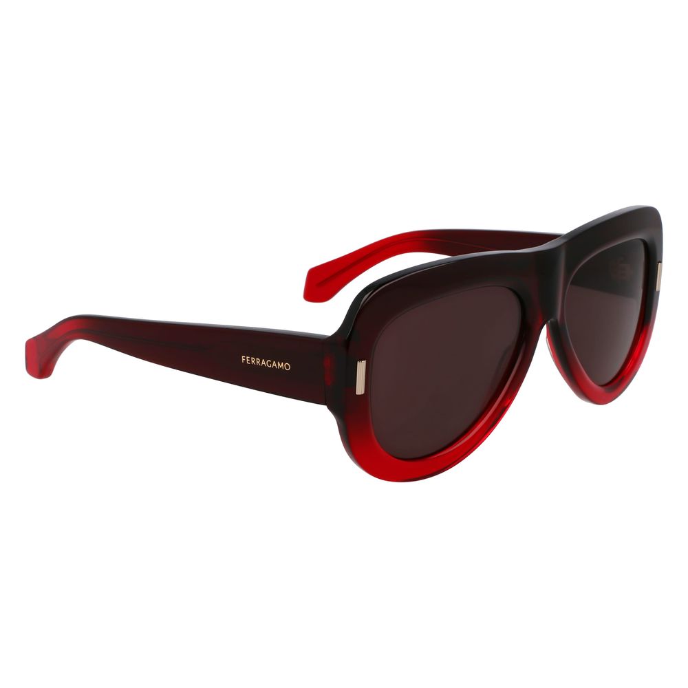 Ferragamo Multicolor Acetate Sunglasses