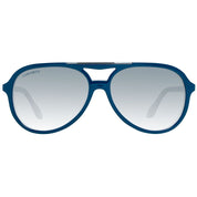 Longines Blue Plastic Sunglasses