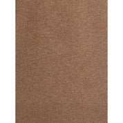 Aragona Cashmere Brown Merino Wool Sweatshirt