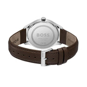 Hugo Boss Brown Leather Dress Watch