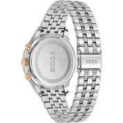 Hugo Boss Gray Stainless Steel Dress Watch
