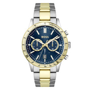 Hugo Boss Gray Stainless Steel Dress Watch