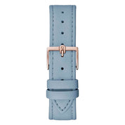 Furla Blue Leather Dress Watch