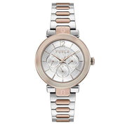 Furla Gray Stainless Steel Dress Watch