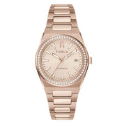 Furla Multicolor Stainless Steel Dress Watch
