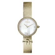 Furla Gold Stainless Steel Dress Watch