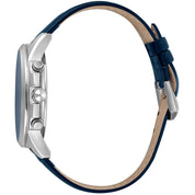 Just Cavalli Black Leather Dress Watch