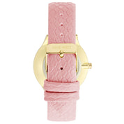Nine West Multicolor Leather Dress Watch