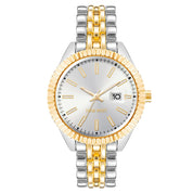 Nine West Multicolor Metal Dress Watch