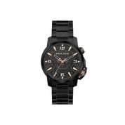 Police Black Stainless Steel Dress Watch