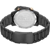 Police Black Stainless Steel Dress Watch