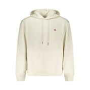 Calvin Klein White Cotton Men's Hoodie