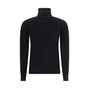 Max Mara Black Wool Turtleneck