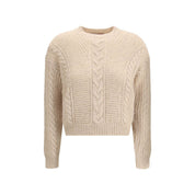 Max Mara Beige Polyamide Sweatshirt