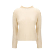 Max Mara Cream Polyamide Sweatshirt