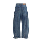 PINKO Blue Cotton Jeans Denim