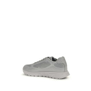 Prada Gray Rubber Athletic Sneakers