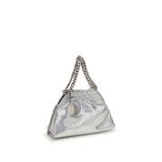 Stella McCartney Silver Polyester Shoulder Bag