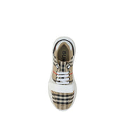 Burberry Beige Rubber Athletic Sneakers