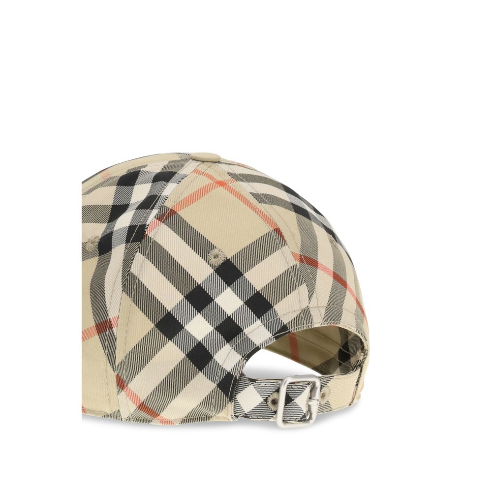 Burberry Beige Polyester Cap (Baseball Hat)
