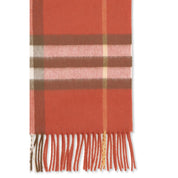 Burberry Red Cashmere Scarf