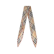Burberry Beige Silk Scarf