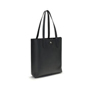 Burberry Black Calf Leather Bos Taurus Shoulder Bag