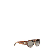 Balenciaga Brown Acetate Sunglasses