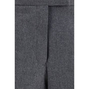 Thom Browne Gray Wool Bermuda Shorts