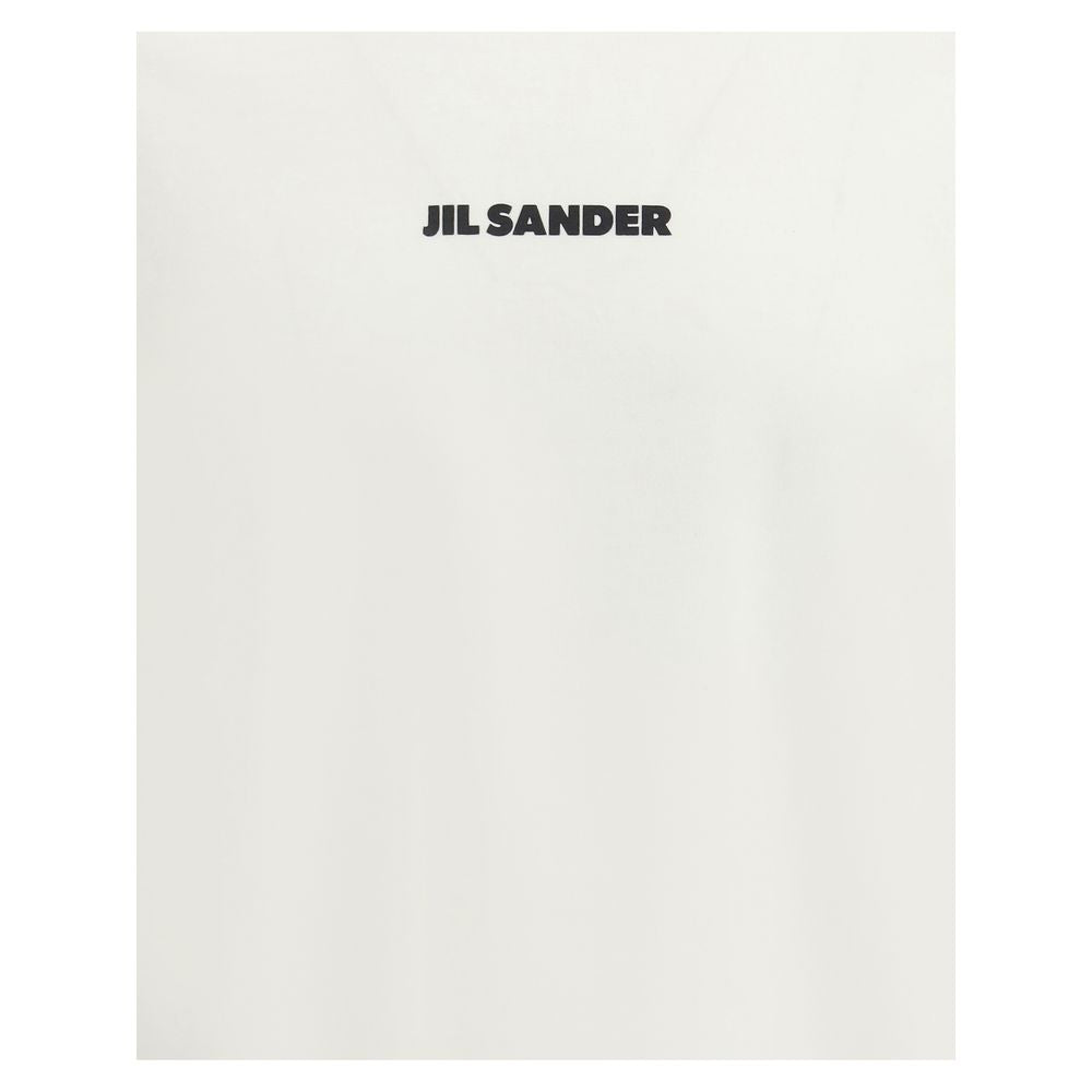 Jil Sander Cream Cotton T-Shirt