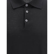 Brunello Cucinelli Black Cashmere Dress Shirt
