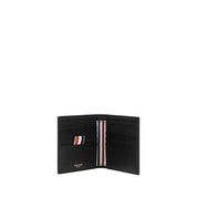 Thom Browne Black Calf Leather Bos Taurus Wallet
