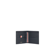 Thom Browne Blue Calf Leather Bos Taurus Wallet