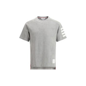 Thom Browne Gray Cotton T-Shirt