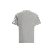 Thom Browne Gray Cotton T-Shirt