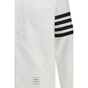 Thom Browne White Cotton Dress Shirt
